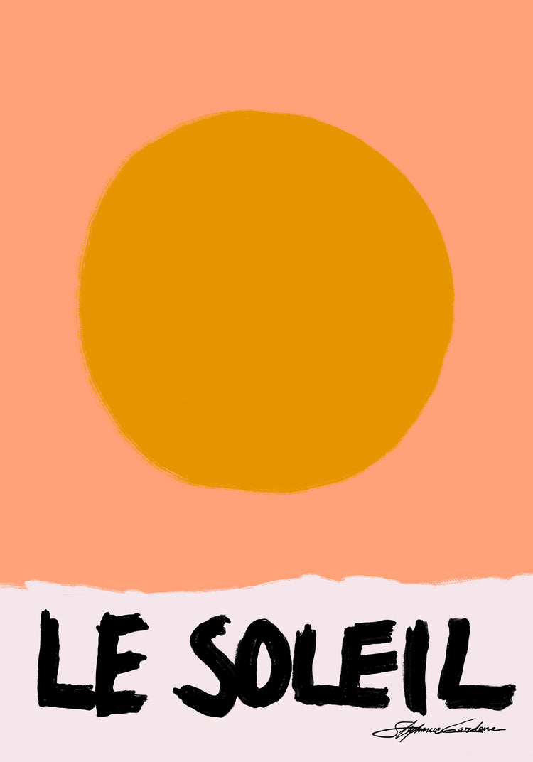 Le Soleil Poster