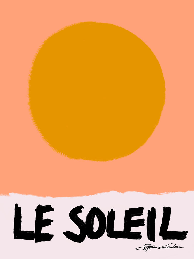 Le Soleil Poster