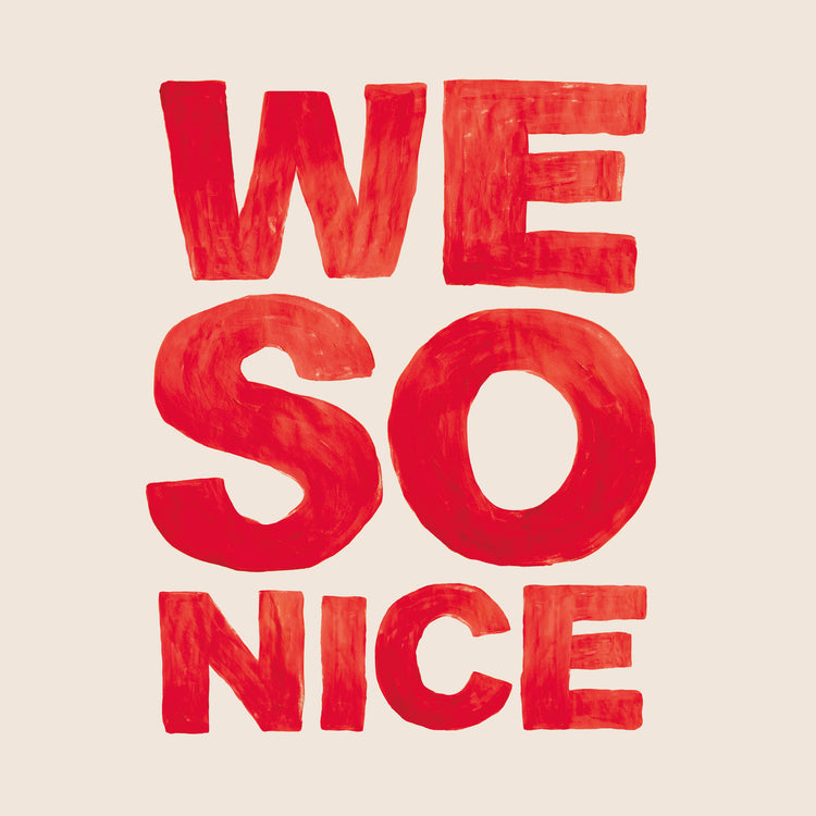 We So Nice Poster