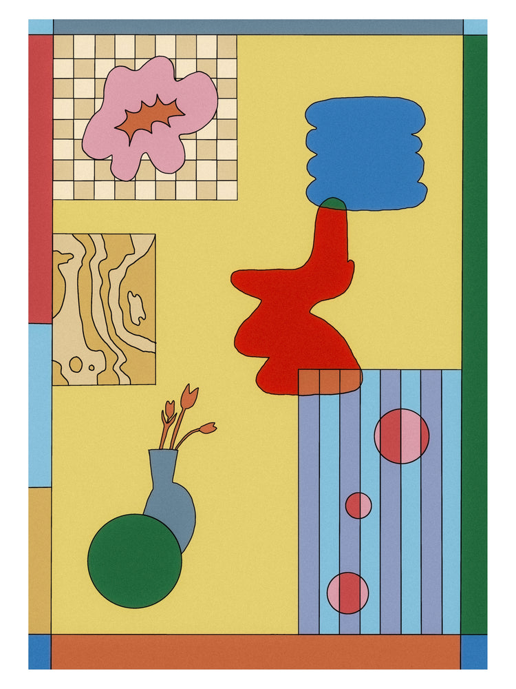 Red Chair Poster