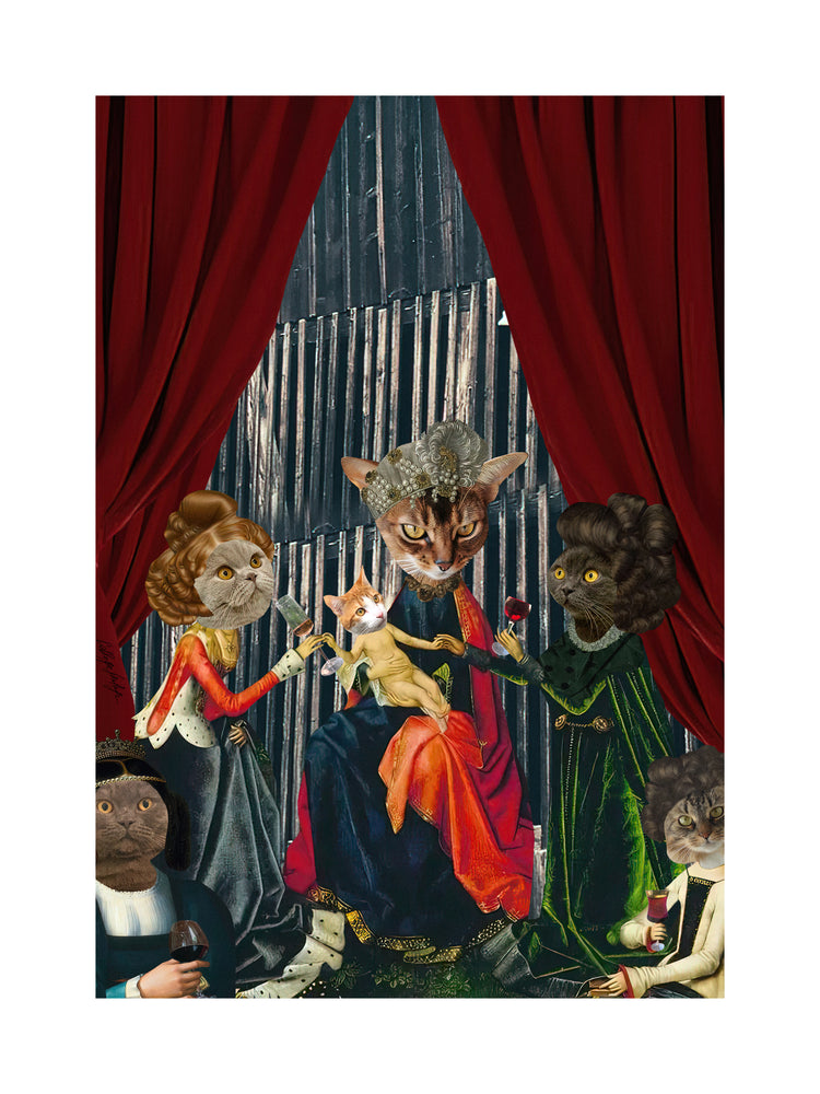 Friday Cats Poster