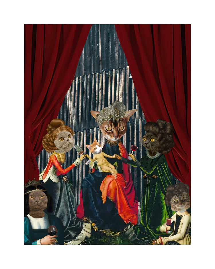 Friday Cats Poster