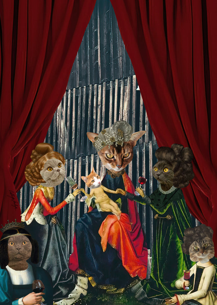 Friday Cats Poster