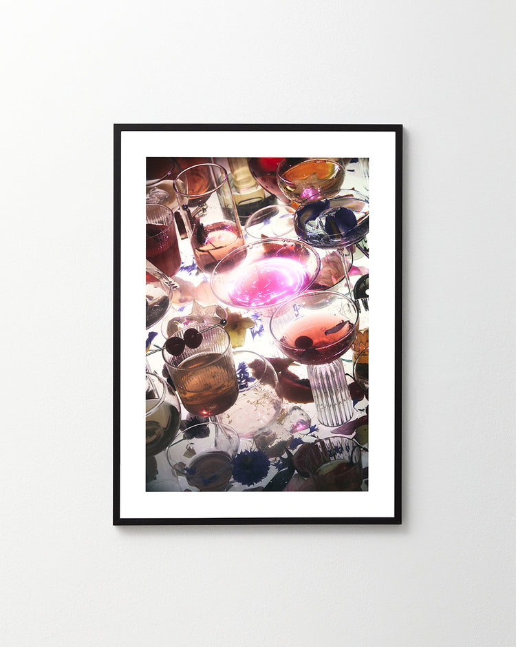 Pink Drinks Poster