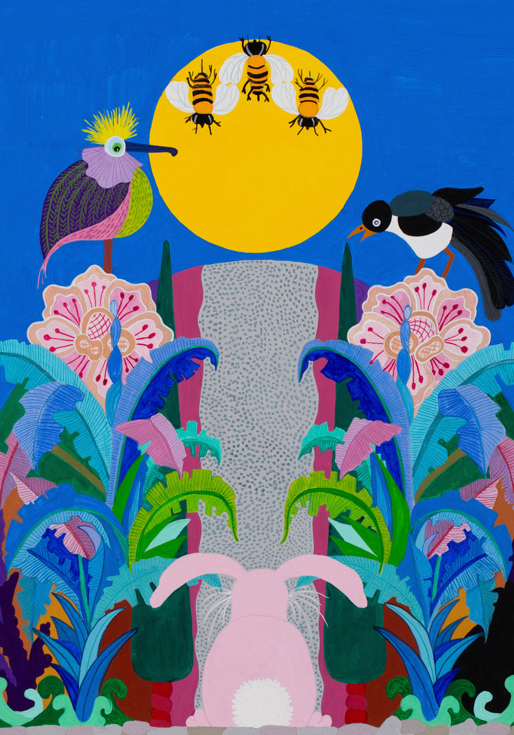 Bettina and the Botanical Garden Poster