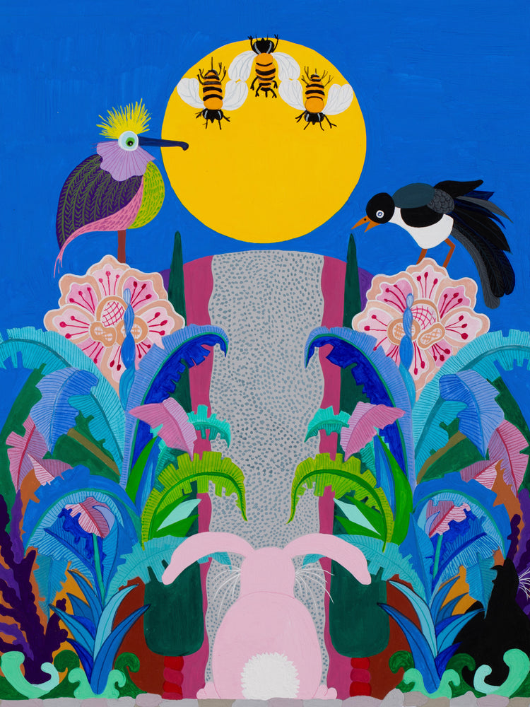 Bettina and the Botanical Garden Poster