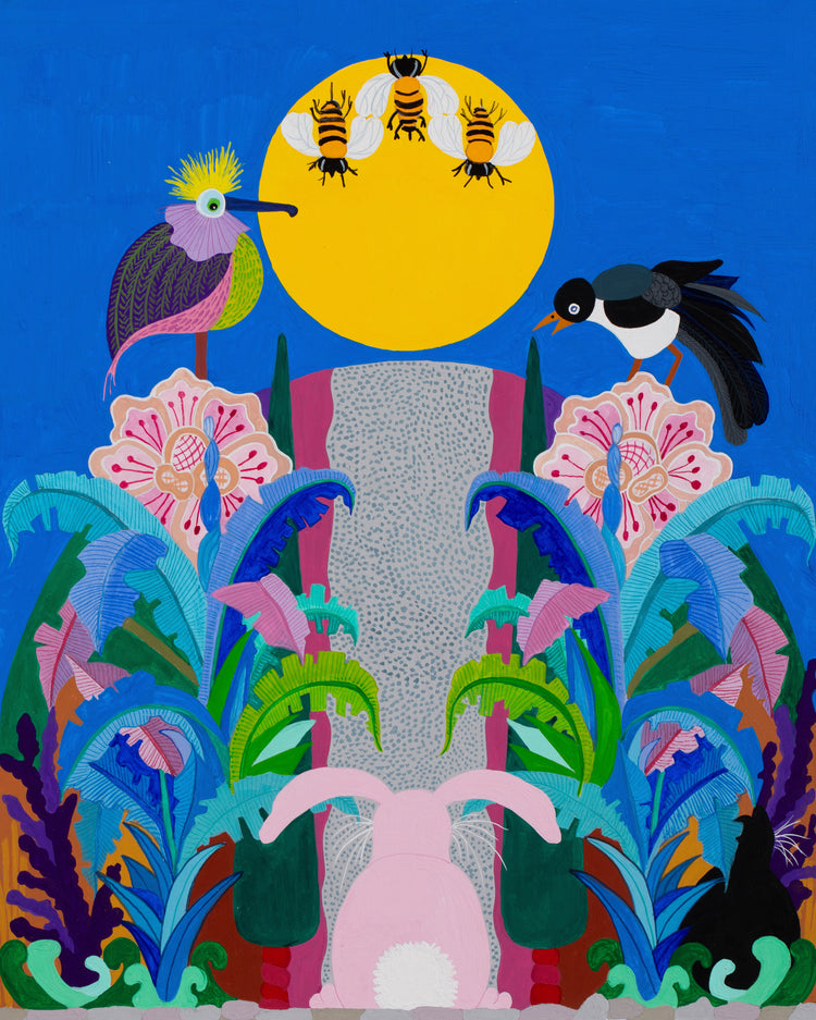 Bettina and the Botanical Garden Poster
