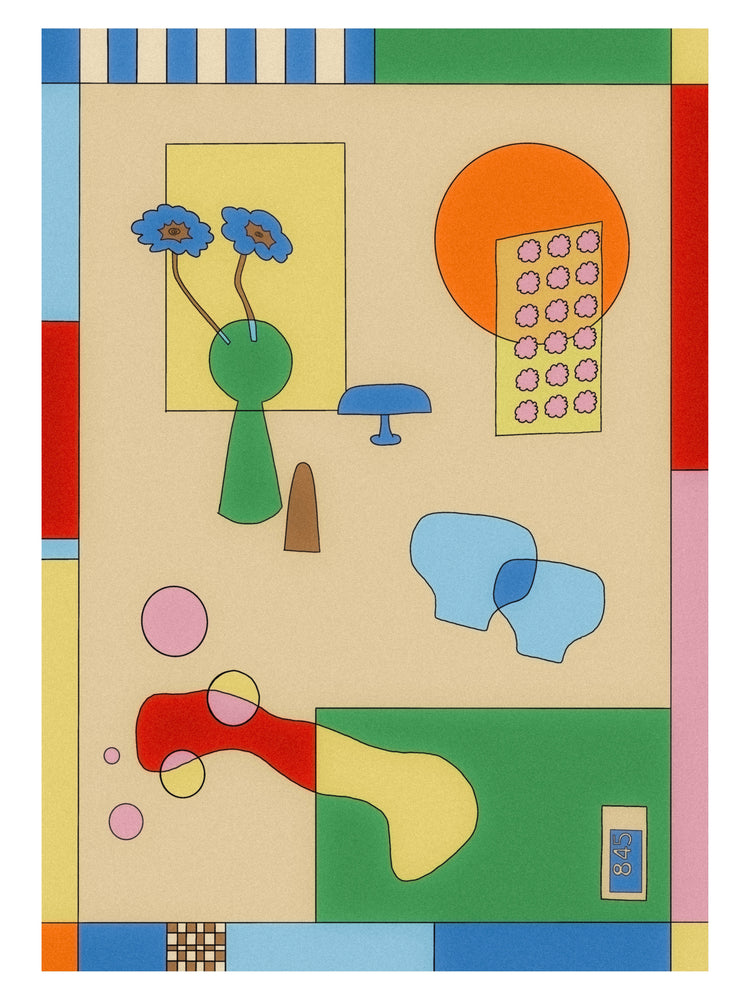 Green Vase Poster