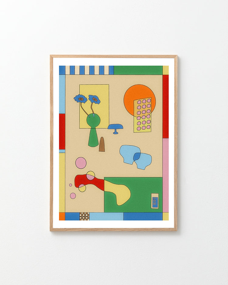 Green Vase Poster