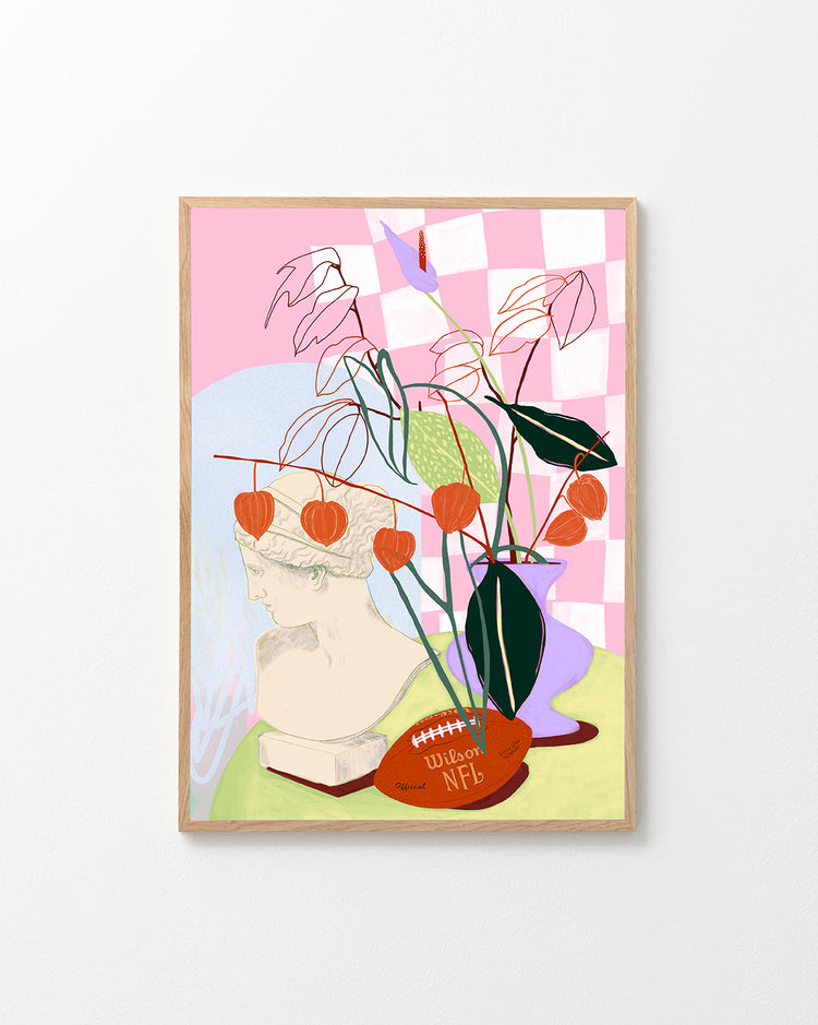 Sporty Still Life Poster