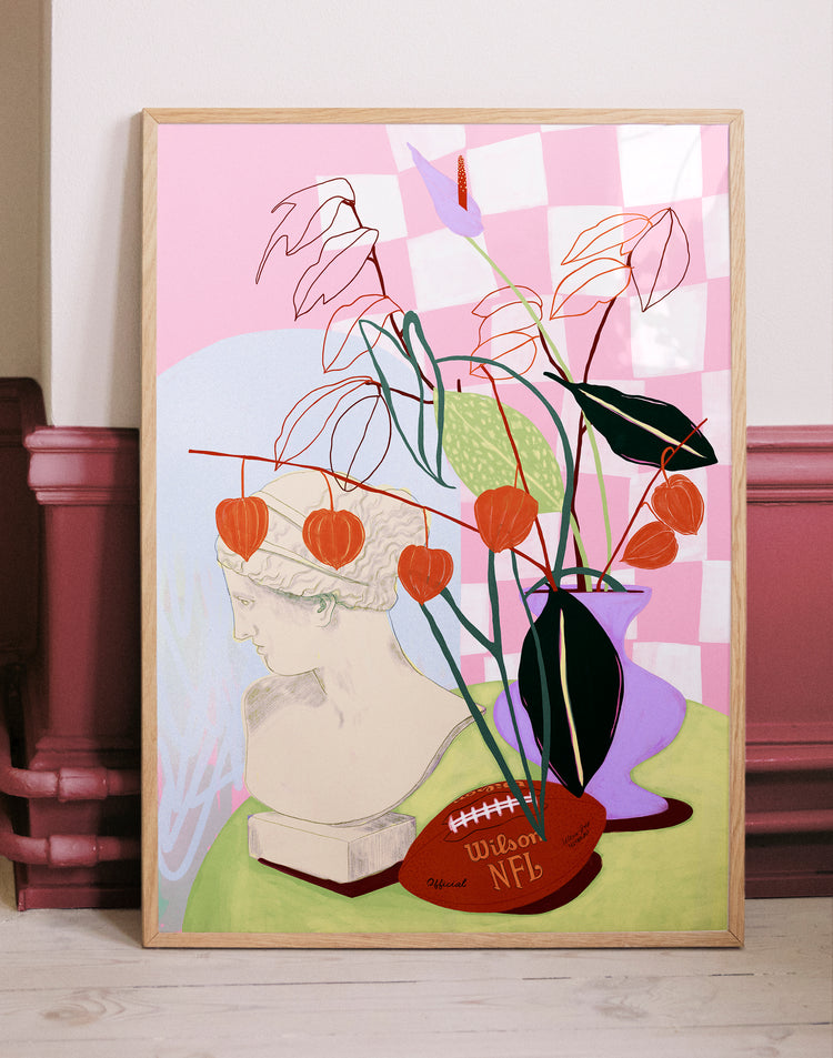 Sporty Still Life Poster