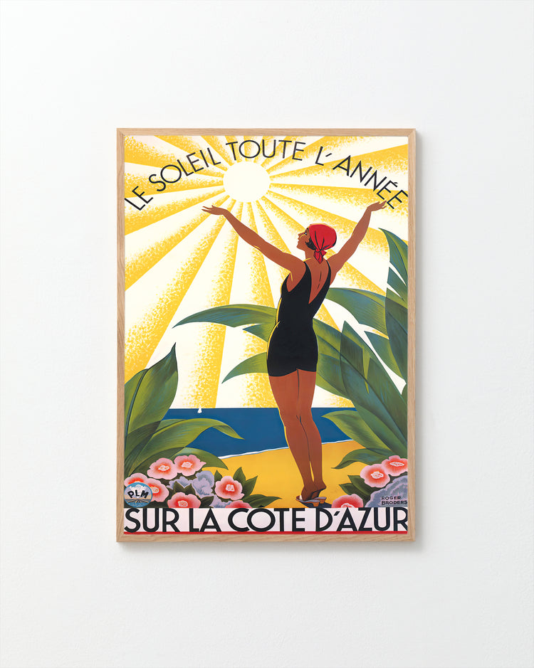 Le Soleil Toute L'Année Poster