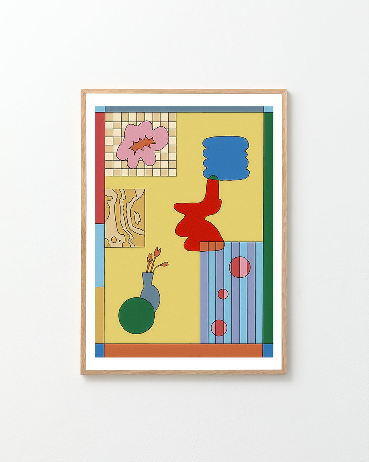 Red Chair Poster