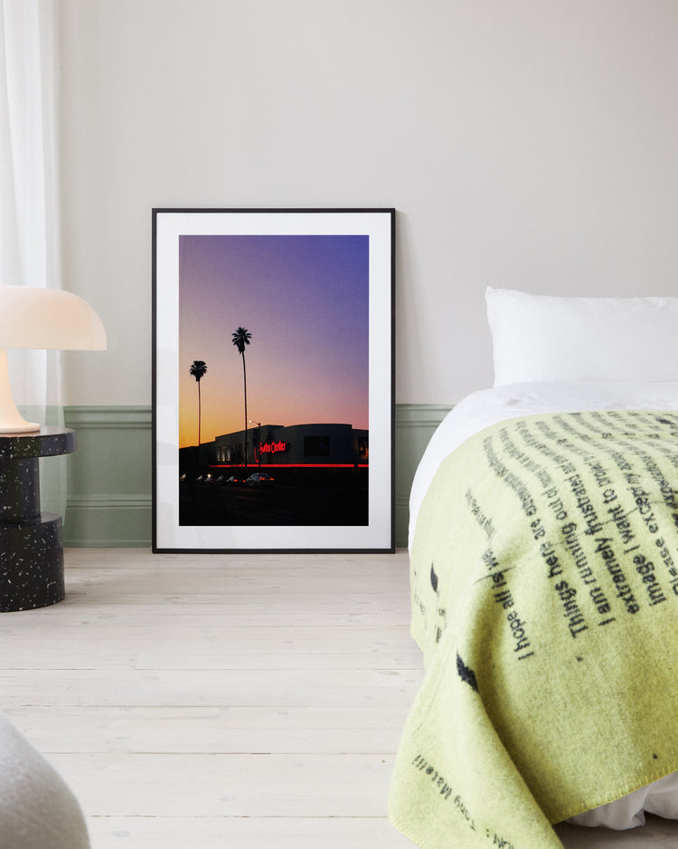 Sunset at Ventura Blvd Poster