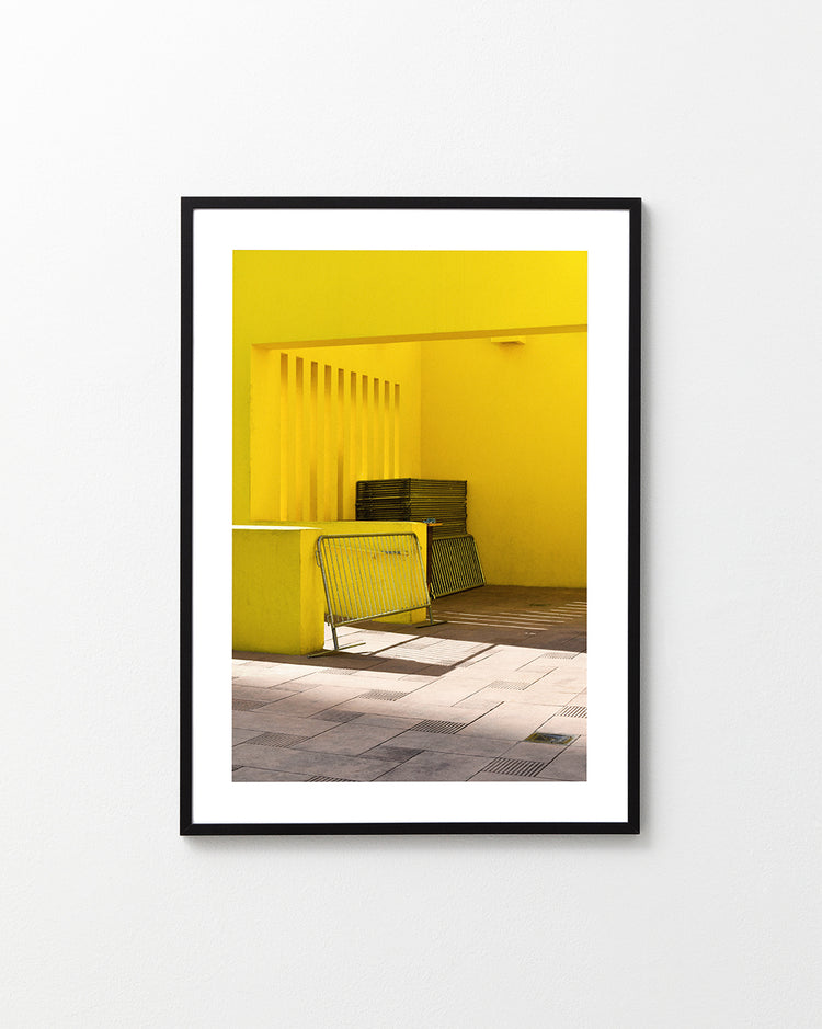 Pershing Square Yellow Poster