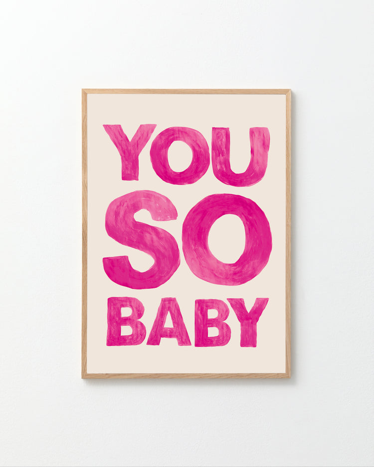 You So Baby Poster