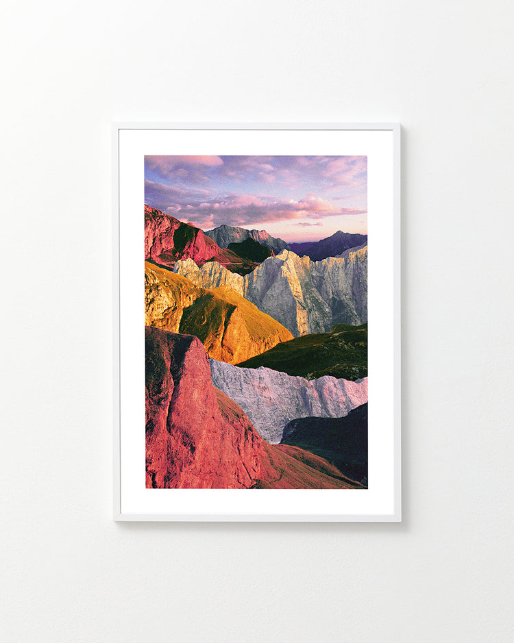 Climb the Chroma Panorama II Poster