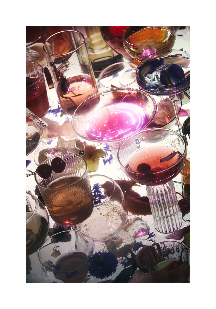 Pink Drinks Poster