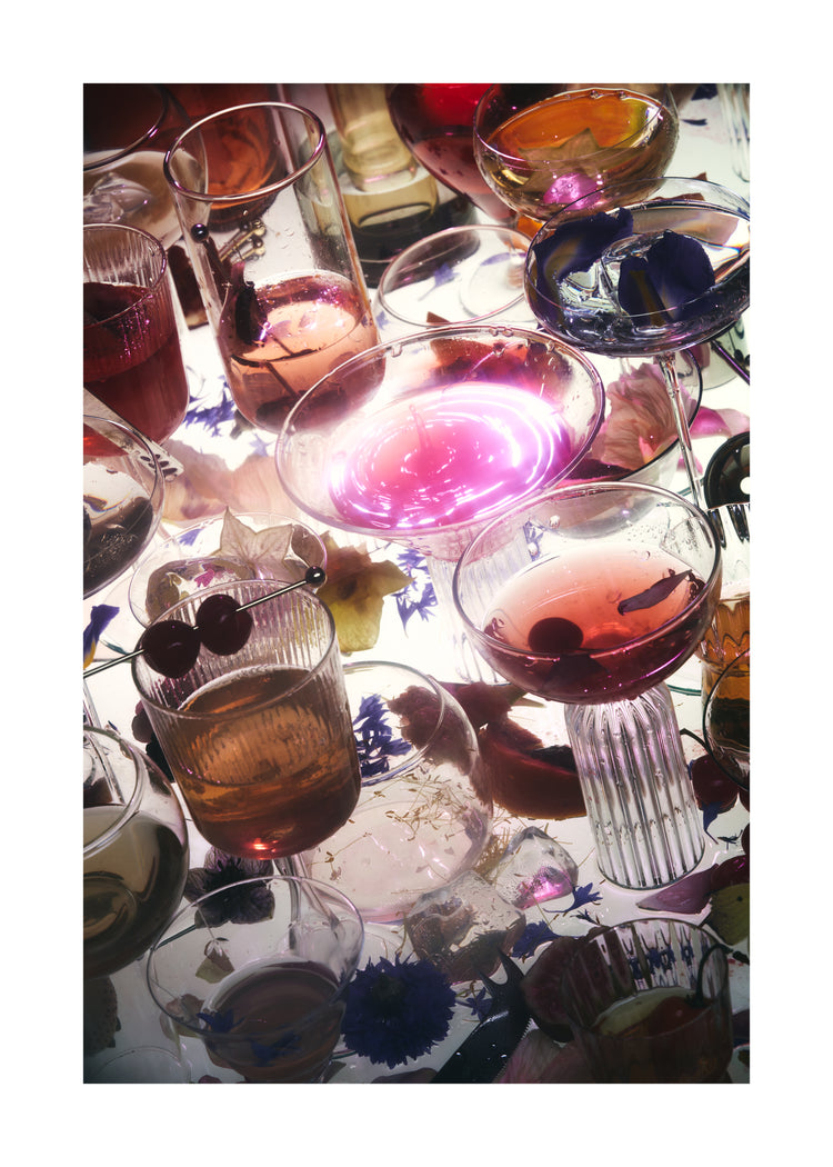 Pink Drinks Poster
