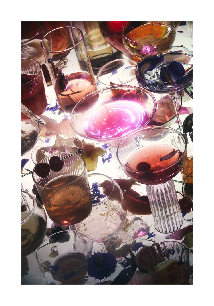 Pink Drinks Poster