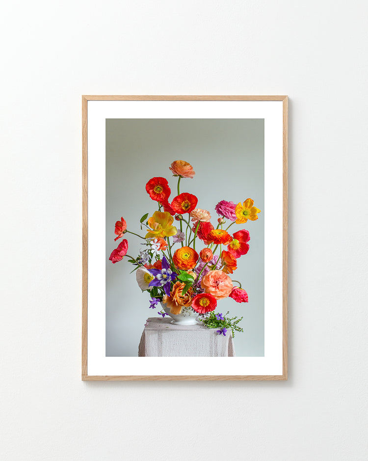 Poppies Popping Poster