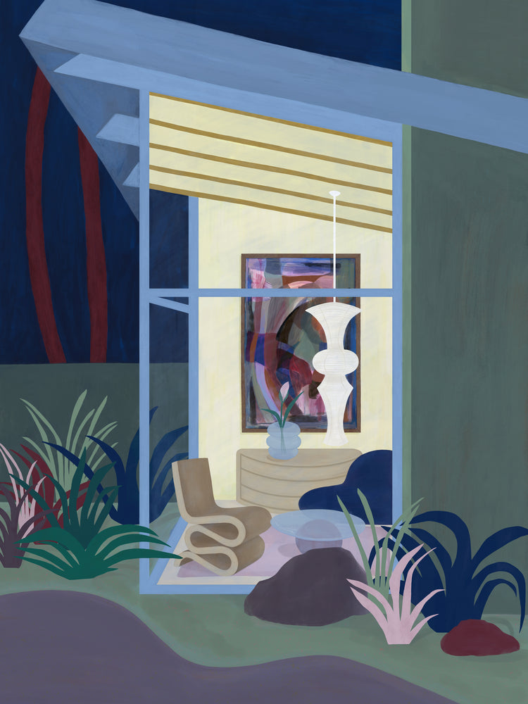 Lighted Windows 02 Poster