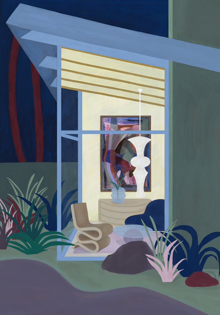 Lighted Windows 02 Poster