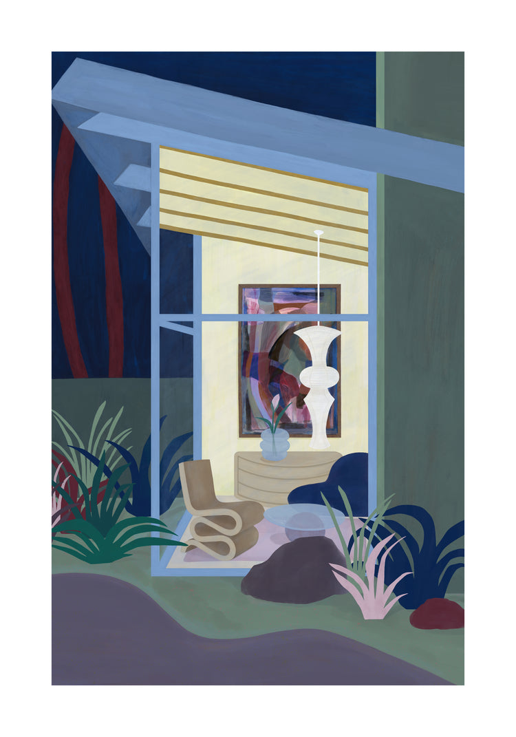 Lighted Windows 02 Poster