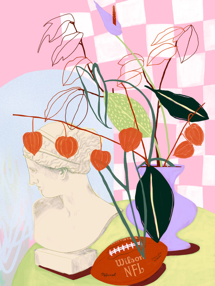Sporty Still Life Poster