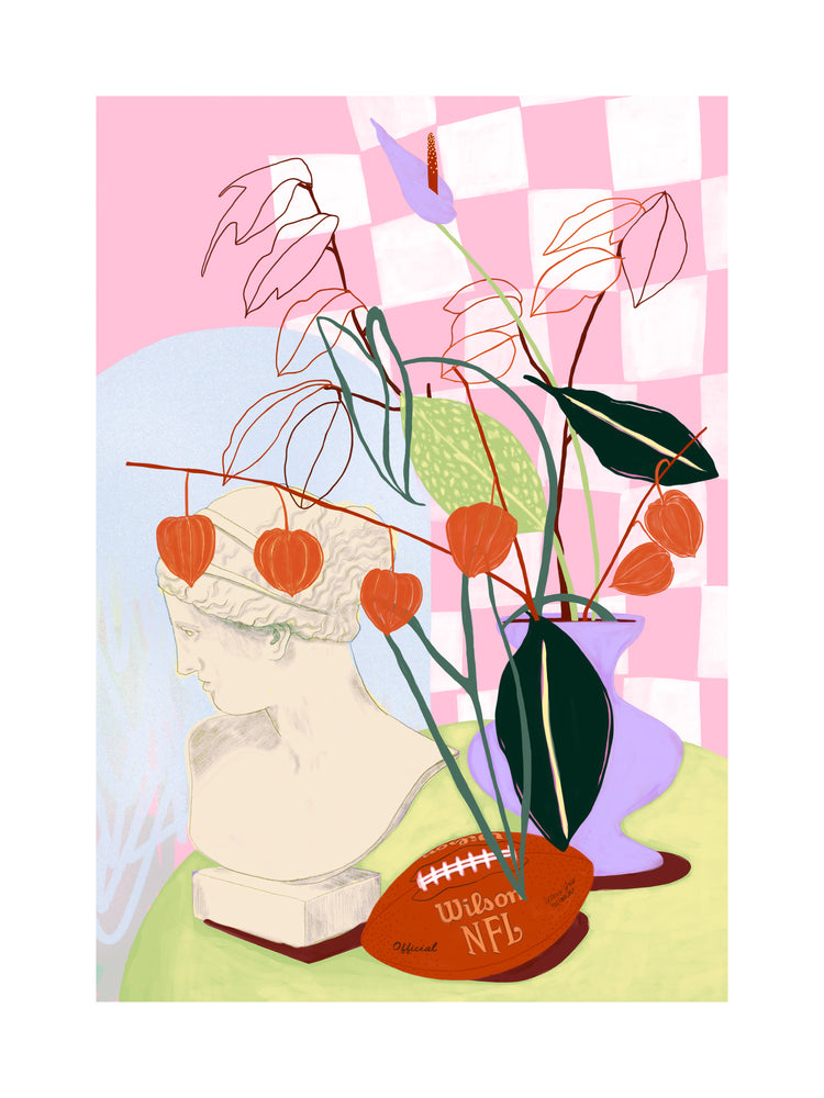 Sporty Still Life Poster