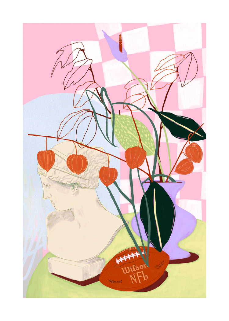 Sporty Still Life Poster