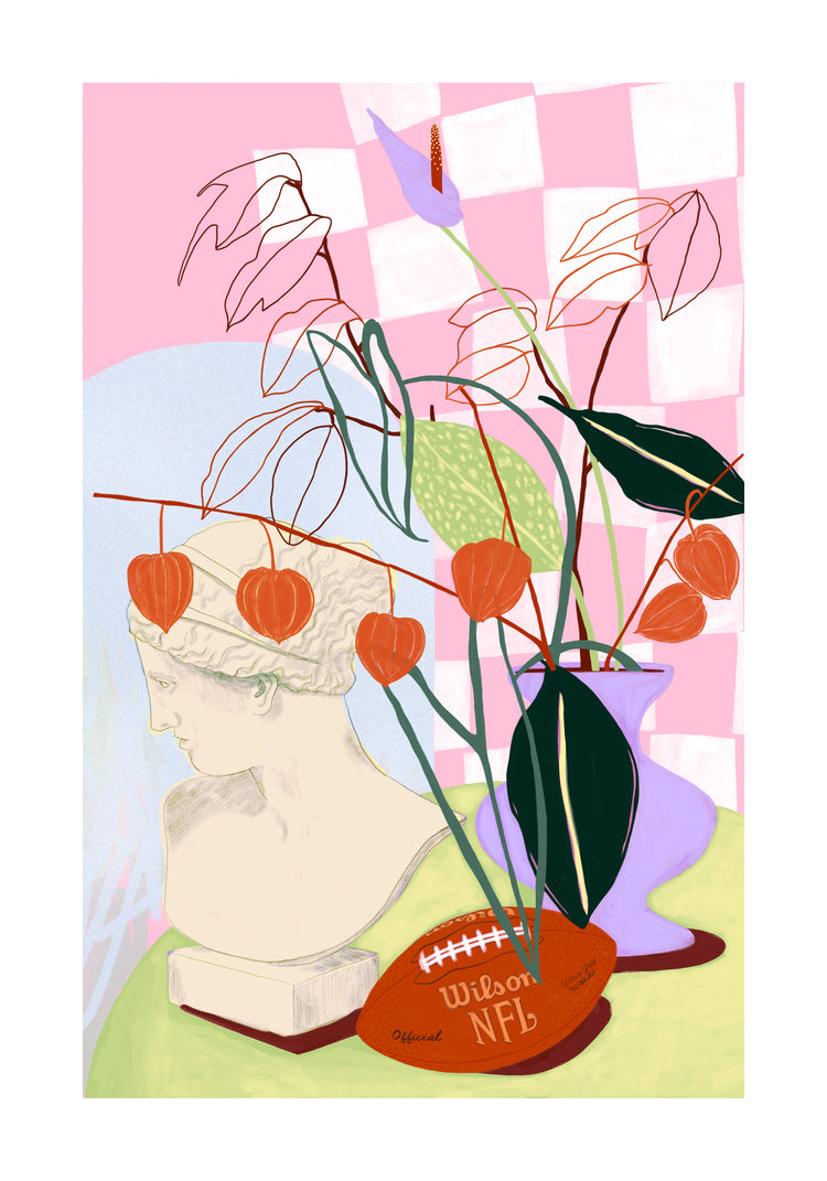 Sporty Still Life Poster