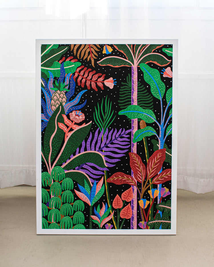 Jungle by Night Poster