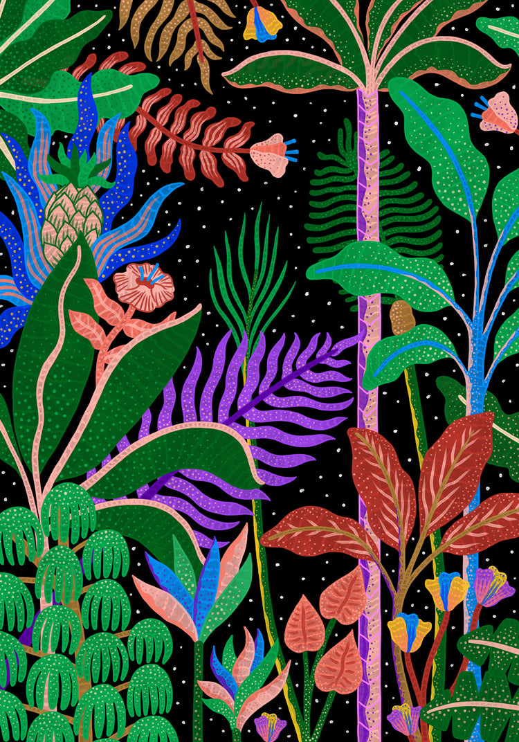 Jungle by Night Poster