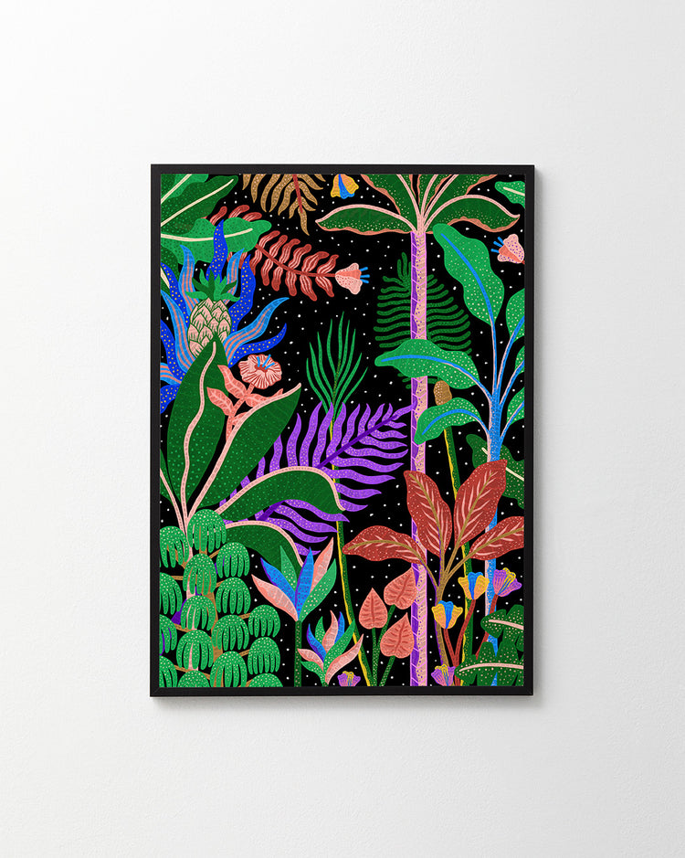 Jungle by Night Poster