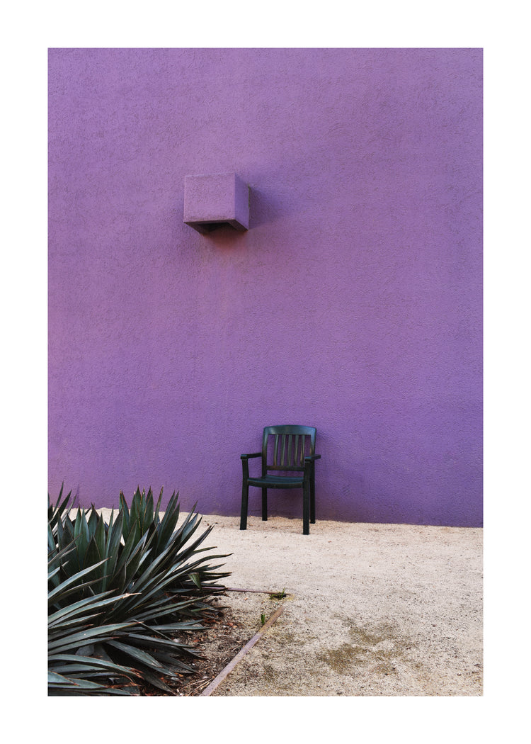 Pershing Square Purple Poster