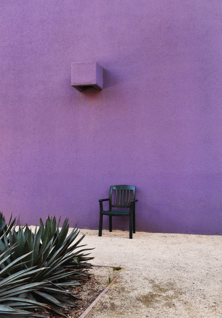 Pershing Square Purple Poster