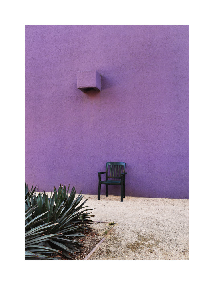 Pershing Square Purple Poster