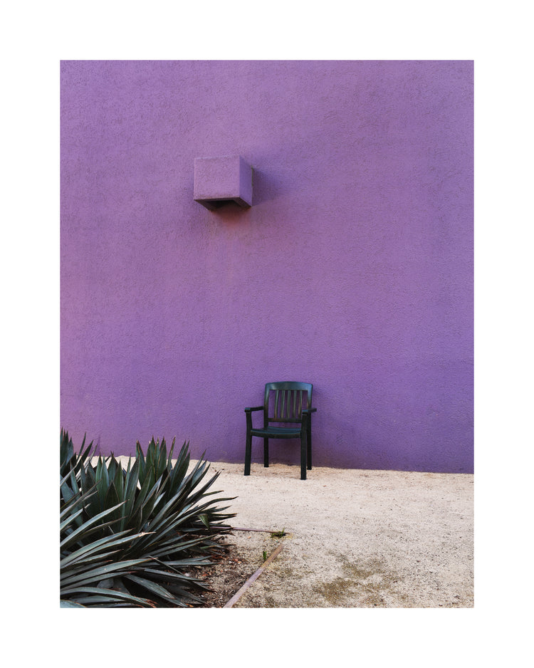 Pershing Square Purple Poster