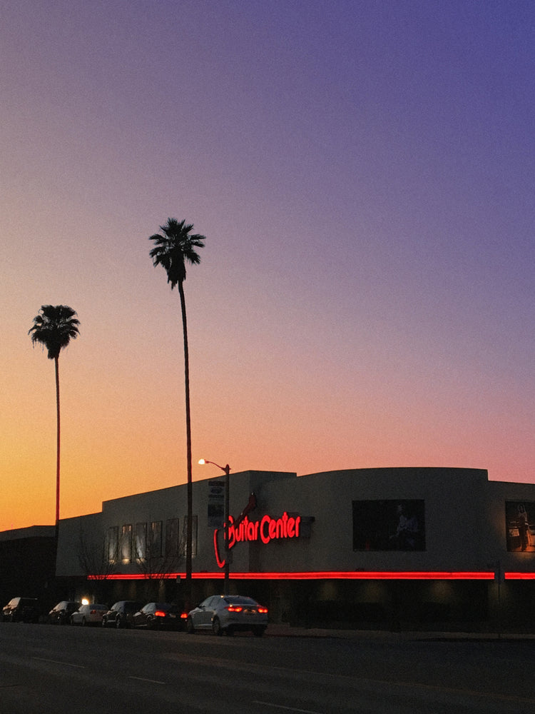 Sunset at Ventura Blvd Poster