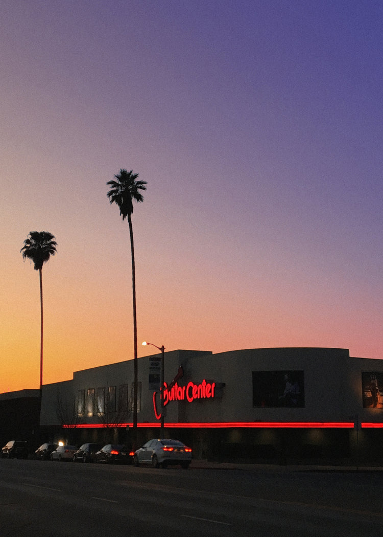 Sunset at Ventura Blvd Poster