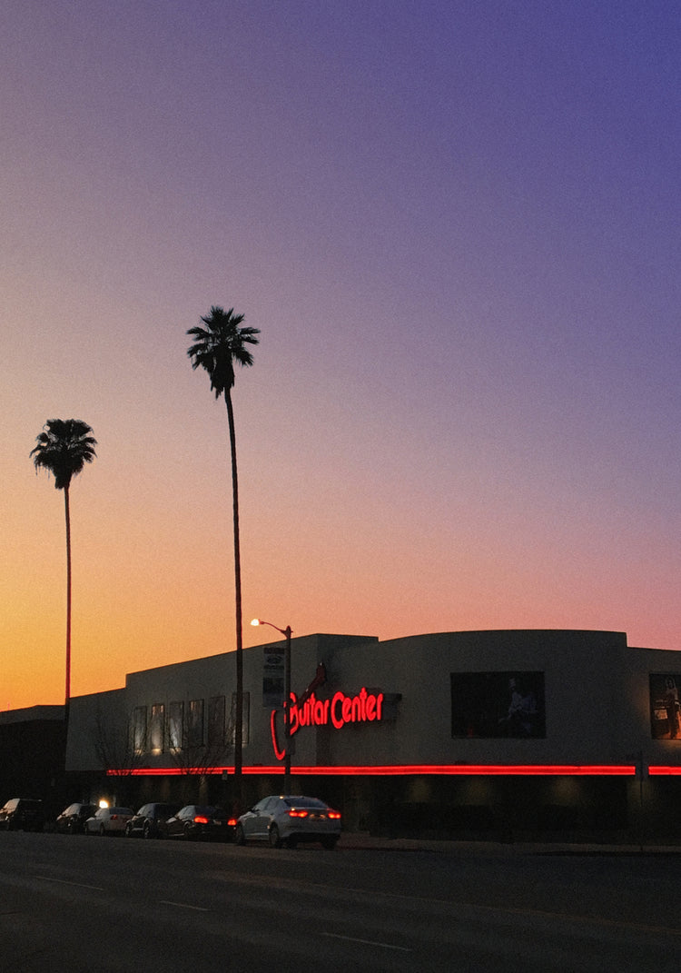 Sunset at Ventura Blvd Poster