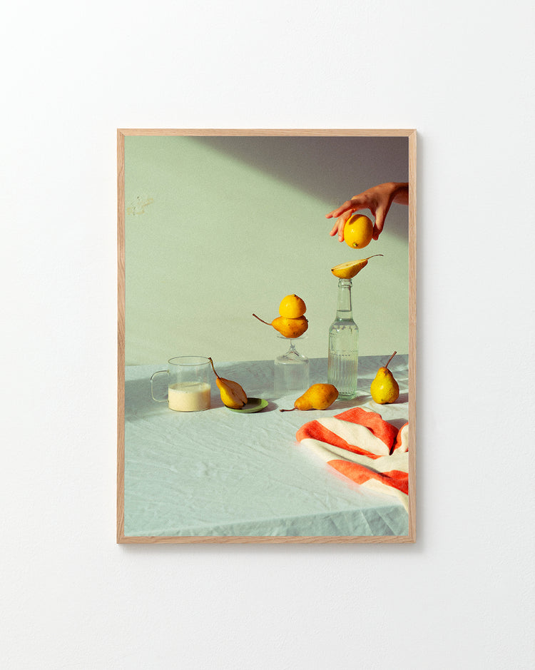 Pears and Lemons Poster