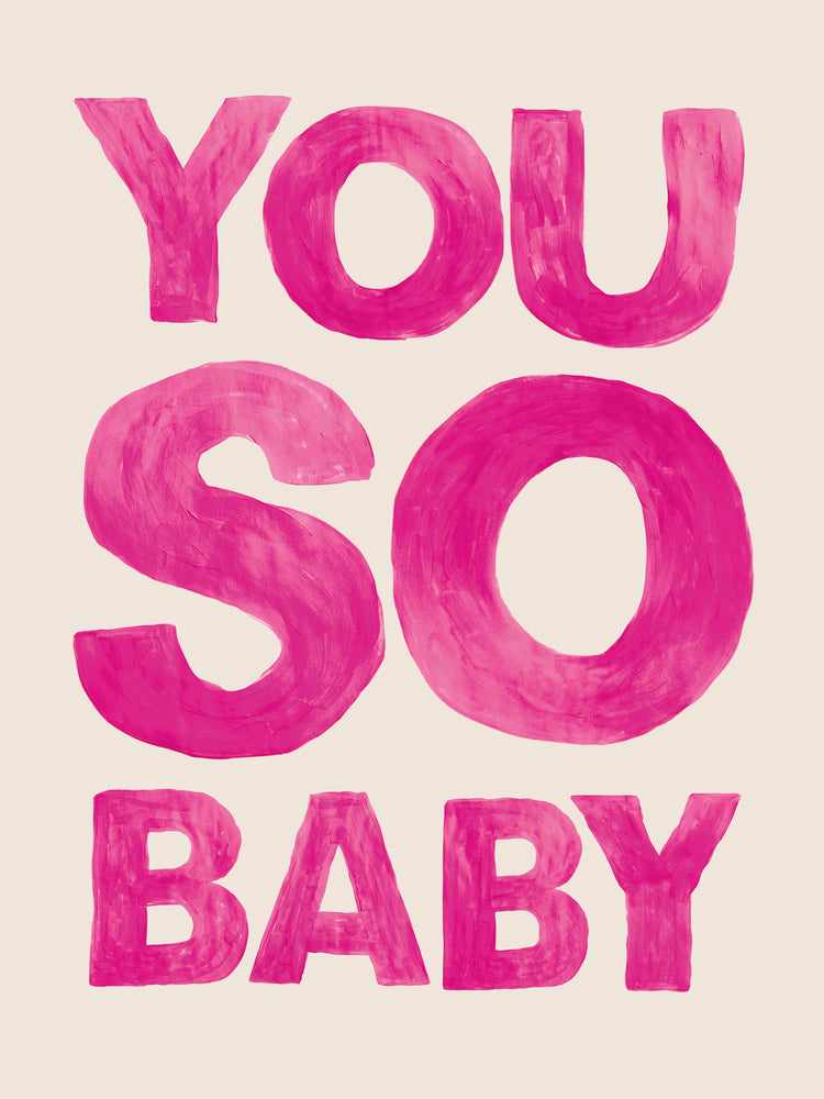 You So Baby Poster