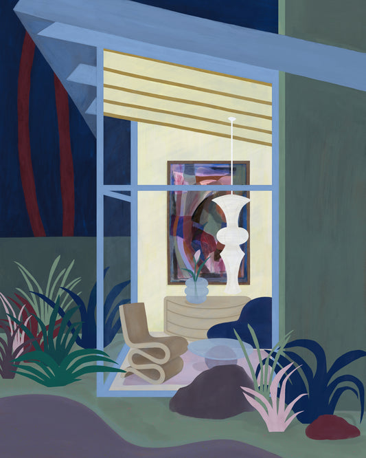 Lighted Windows 02 Poster