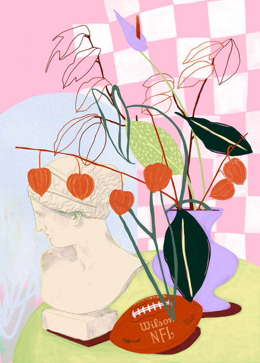Sporty Still Life Poster