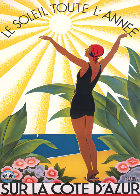 Le Soleil Toute L'Année Poster