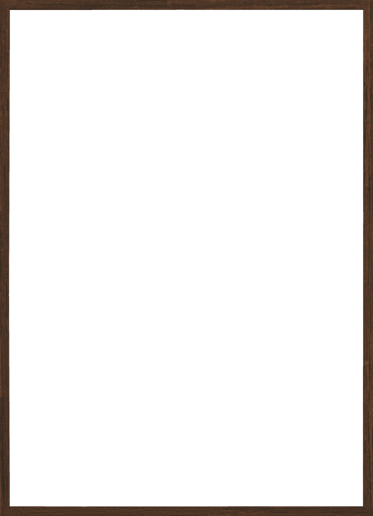 The Frame Dark Oak offers a luxury Scandinavian style with a simplistic, rustic design and natural wood texture. Its dark center is perfect for showcasing your favorite poster.