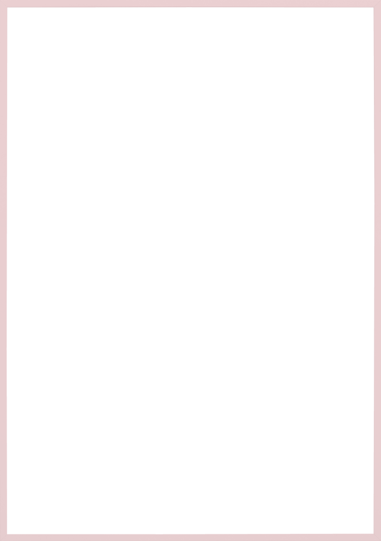 The Frame Pastel Pink pops stylishly against a black background, creating an eye-catching poster with elegant contrast and bold simplicity.