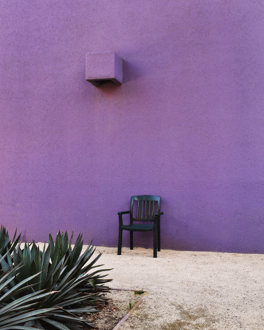 Pershing Square Purple Poster